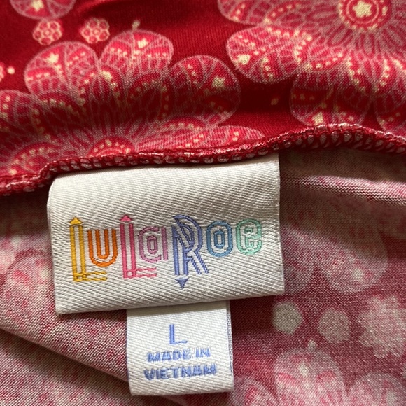 LulaRoe Azure skirt size large - Picture 3 of 5